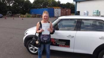 I am so please to have passed my driving test first time with Mark and I cannot thank you me to enough for your patience whilst teaching me to drive and for giving me the confidence boost that I desperately needed I would recommend anyone to do their driving lessons with you and I will be in touch soon to do my pass plus thank you again