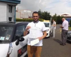 Chris - 1st time passer Thank you for everything mark, I am glad I went with your driving school. I will recommend your driving school to everyone.He is every patient with you and kind, thank you Mark